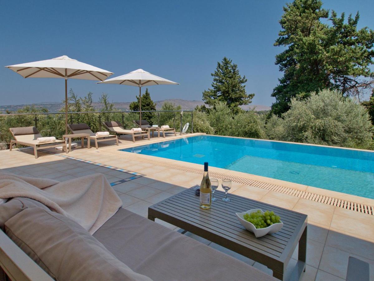 Villa Olivia With Pool Vrises Crete Alikampos Екстериор снимка