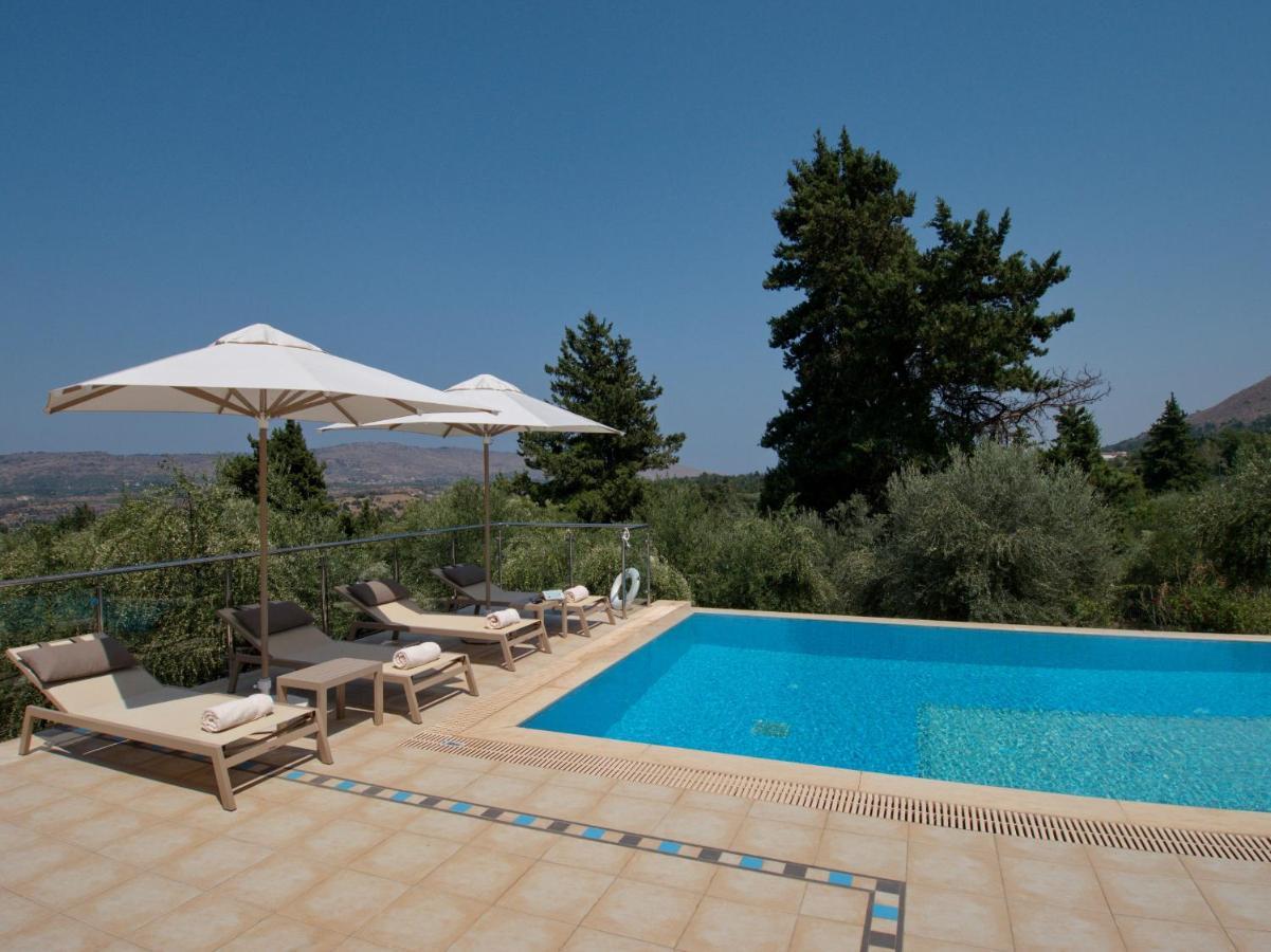 Villa Olivia With Pool Vrises Crete Alikampos Екстериор снимка