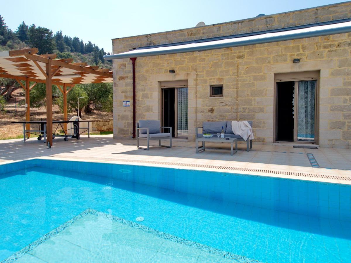 Villa Olivia With Pool Vrises Crete Alikampos Екстериор снимка