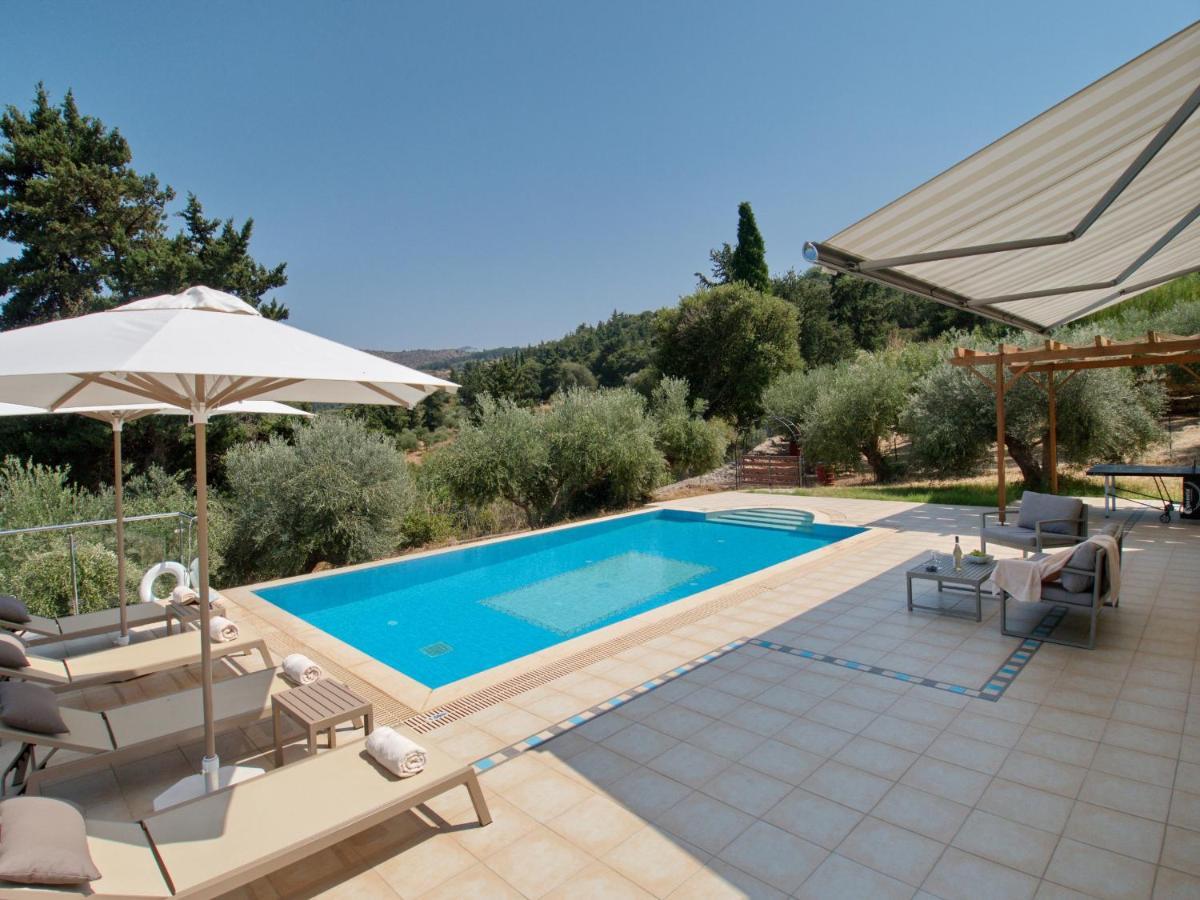 Villa Olivia With Pool Vrises Crete Alikampos Екстериор снимка